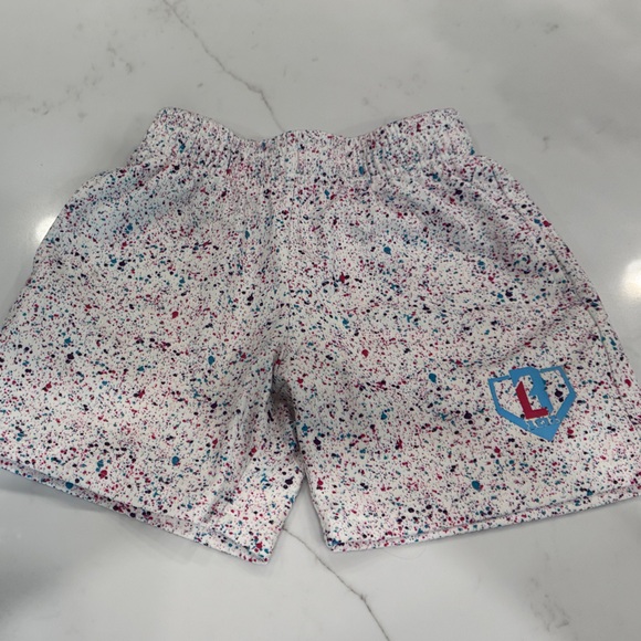 Baseball lifestyle 101 splatter Shorts - Picture 1 of 1